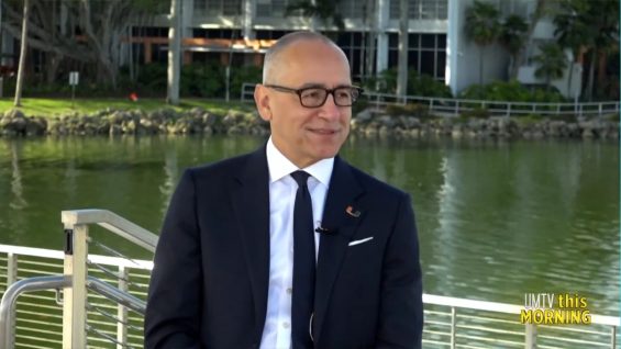 UMTV This Morning | Interview with UM President Joe Echevarria – Vimeo thumbnail